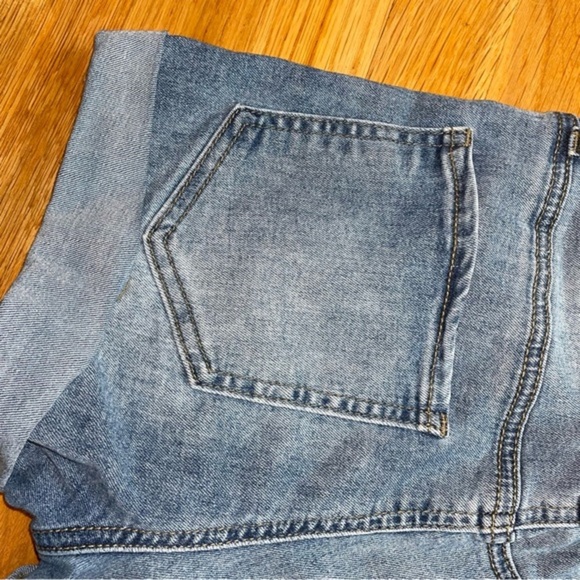 SO high waisted denim shorts size 5/27 - Picture 2 of 11